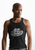 Gym Logo Tank Top — Retro Fitness Emblem Muscle Shirt