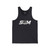 SOM Motorcycle Logo Tank Top — Men's Black Racing Graphic Tank