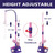 3 in 1 T Ball Set for Kids Baseball with Hanging Tee/Standing Tee/Automatic Launcher/6 Softballs Indoor Outdoor Sport Gifts Toys 3 in 1 T Ball Set for Kids Baseball with Hanging Tee/Standing Tee/Automatic Launcher/6 Softballs Indoor Outdoor Sport Gifts Toys