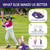 3 in 1 T Ball Set for Kids Baseball with Hanging Tee/Standing Tee/Automatic Launcher/6 Softballs Indoor Outdoor Sport Gifts Toys 3 in 1 T Ball Set for Kids Baseball with Hanging Tee/Standing Tee/Automatic Launcher/6 Softballs Indoor Outdoor Sport Gifts Toys