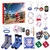 Baseball Advent Calendar - 24 Days Sports Countdown for Christmas, Holiday Gift for Family Friend Baseball Enthusiasts, Players Baseball Advent Calendar - 24 Days Sports Countdown for Christmas, Holiday Gift for Family Friend Baseball Enthusiasts, Players