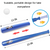 Sport Baseball Toy T-Ball Pitching Machine with 3 Plastic Balls 1 Bat and Ball Launcher Kids Outdoor Play Exercise Batting Skill