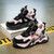 Children's Sports Shoes with Rotating Buckle Basketball Shoes for Girls Boys Lightweight Casual Sneakers Outdoor Kids Tenis Shoe Children's Sports Shoes with Rotating Buckle Basketball Shoes for Girls Boys Lightweight Casual Sneakers Outdoor Kids Tenis Shoe