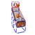 Basketball Game Set Kids Basketball Hoop for Indoor Outdoor with 4 Balls 88cm to 140cm Height Adjustment Basketball Training