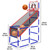 Basketball Game Set Kids Basketball Hoop for Indoor Outdoor with 4 Balls 88cm to 140cm Height Adjustment Basketball Training