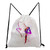 Watercolor Gymnastics Art Print Daypack Gymnast Storage Drawstring Bag for Travel Shoes Holder Gift Women Backpacks For Student Watercolor Gymnastics Art Print Daypack Gymnast Storage Drawstring Bag for Travel Shoes Holder Gift Women Backpacks For Student