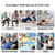 Yoga Pilates Explosion-Proof Ball Exercise Gymnastic Fitness Balance Gym Core Indoor Training Mini Balls Small Therapy Improves