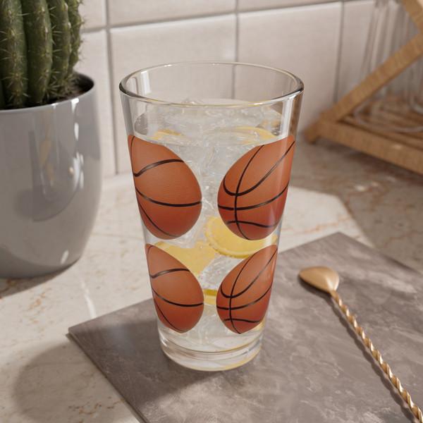 Basketball Mixing Glass - 16oz