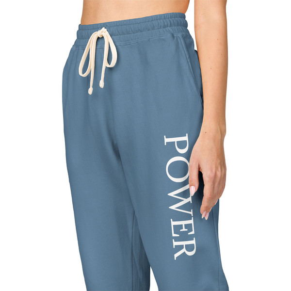 Power Graphic Sweatpants — Empowered Casual Joggers
