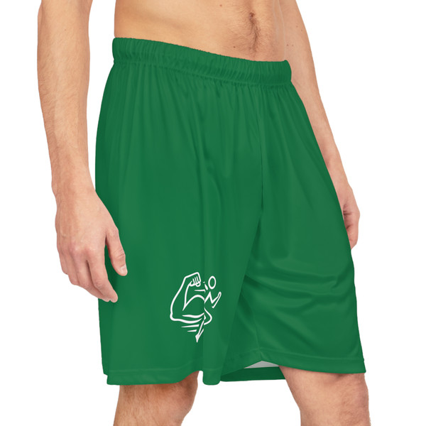 All-Over Print Basketball Shorts — Breathable Athletic Game-Day Shorts