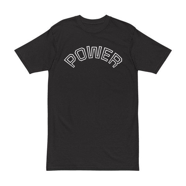 Power Arch Graphic Tee — Mens Motivational Cotton T-Shirt