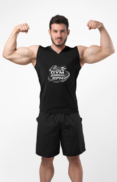 Gym Animal Tank Top — "Gym Animal SFM" Workout Muscle Tank