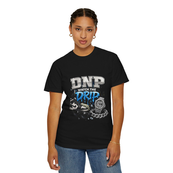 DNP Watch The Drip T-shirt | Streetwear Car Wheels Graffiti Tee