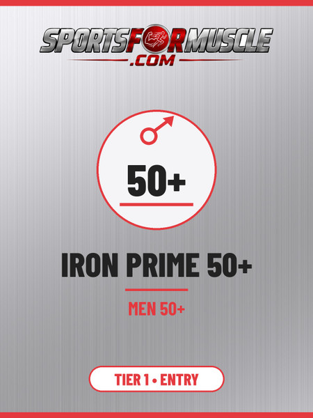 Iron Prime 50+ - Men 50+ (Tier 1)