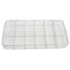 Compartment Box 12 Equal Compartments for Jewelry and Watch Parts