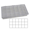 Styrene Storage Box 18 Compartments for Jewelry and Watch Parts