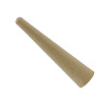 Use tapered wooden mandrels with Sanger abrasive emery shells