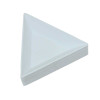 Small Plastic Triangle Parts Tray 3 x 3 x 3 Inches Pack of 10