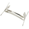 School Ring Guards, Small White Gold Plate, Pkg = 6 Pieces