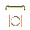 Package of 3 yellow gold filled Stronghold ladies ring guards