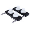 Bergeon 5674 watch vise holds a watch steady for repair