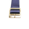 Navy Blue 18mm Nylon Watch Strap 9 1/2 Inch Length