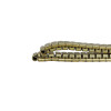 Hadley Roma Metal Watch Band 18 to 22mm Yellow Gold Tone Expansion Style 6 1/4 to 10 Inch Length