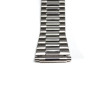 Oyster Style Expansion Tapered Metal Watch Band Stainless Steel 16 to 21mm Expandable Ends 6 3/4 to 12 Inch Length