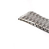 Oyster Style Expansion Tapered Metal Watch Band Stainless Steel 16 to 21mm Expandable Ends 6 3/4 to 12 Inch Length