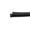 Leather Watch Band 10MM Black Lizard Grain