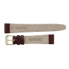 Brown Watch Strap 14mm Lizard Grain Leather 6 3/4 Inch Length