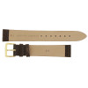 Leather Watch Band 18MM Brown Lizard Grain