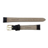 Watch Band Black Leather Classic Calf Style 10MM