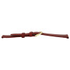 18MM Leather Watch Band Red Smooth Calf