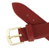 18MM Leather Watch Band Red Smooth Calf