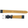Leather Watch Band 14mm Navy Blue Smooth Calf 6 7/8 Inch Length