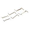 Counter-Loc Ring Guard 40 Piece Assortment, Yellow Gold Filled & White Gold Filled
