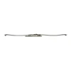 Metal Watch Band 10mm Silver Tone Stainless Steel Estate Series 6 3/4 Inch Length