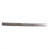 Expansion Watch Band 9.45mm Silver Tone Stainless Steel Fancy Style 5 3/8 Inch Length