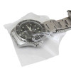 Transparent tape for protecting watch bands, bracelets and other jewelry