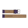 18mm Leather Watch Strap Purple Flat Calf 7 7/16 Inch Length