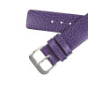 18mm Leather Watch Strap Purple Flat Calf 7 7/16 Inch Length