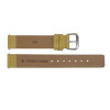 18mm Leather Watch Strap Yellow Flat Calf 7 7/16 Inch Length