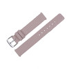 Lizard grain pink leather ladies watch band