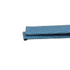 12mm Leather Watch Band Light Blue Flat Lizard Grain 6 7/8 Inch Length