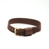 Nylon Watch Band Brown 16mm Strap