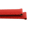 22mm Watch Band Red Lizard Grain Leather 7 1/2 Inch Length