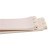 Off White Silicone Generic Swatch®  Watch Band 20mm Wide and Fits 17mm Notched Case 7 1/8 Inch Length