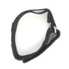 Black Nylon Watch Strap Velcro® Style Sport Band 16mm 8 1/2 Inch Length