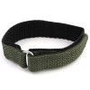 16mm Green Nylon Watch Strap Velcro® Style Sport Band 8 1/2 Inch Length